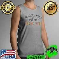 Top My Favorite People Call Me Godmother, New Godmother Mothers T-Shirt Tank Top