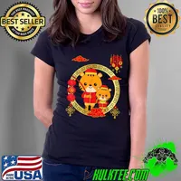 Top Year Of The Tiger Chinese New Year 2022 Kids Toddlers Family T-Shirt Ladies Tee