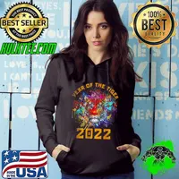 Year of the Tiger Horoscope Art Happy Chinese New Year 2022 T Shirt