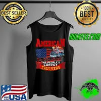 American we the people the people's convoy truckers T-Shirt Tank Top
