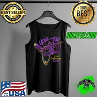 Girls Trip Mardi Gras 2022 New Orleans Bachelorette T- Tank Top