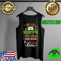 Happy New Year NICU Nurse Crew Christmas Lovely T- Tank Top