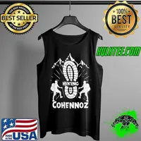 Hiker Cohennoz France Hiking Vacation Ski T-Shirt Tank Top