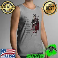 Hot The Sound Of The Bagpipes Shirt Tank Top