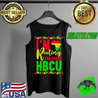 I'm Rooting For Every HBCU Black History Month African HBCU T- Tank Top