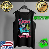 Keeper of the Gender Grammy Loves You Mexican Baby Fiesta T- Tank Top