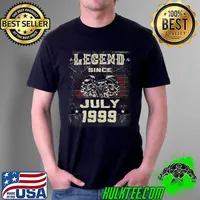Legend Since July 1999 Born in July 1999 Birthday Premium T-Shirt Unisex