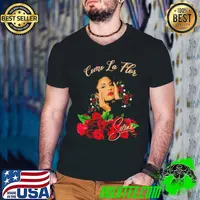 Limited selena quintanilla como LA flor inspired LA reina de tejano latina af morena shirt