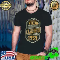 Mens No Estoy Viejo, Soy Un Auténtico Clásico Nacido en 1959 Premium T-Shirt Guys V Neck