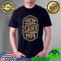 Mens No Estoy Viejo, Soy Un Auténtico Clásico Nacido en 1959 Premium T-Shirt Unisex