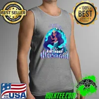 Mermaid Tia Of The Birthday Matching Family T- Tank Top