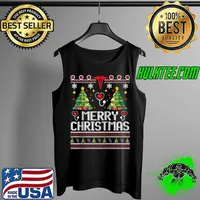NURSE UGLY Merry Christmas T Shirt Nursing Holiday T- Tank Top