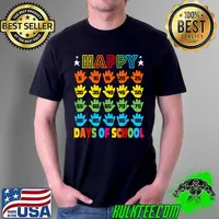 Official 100th Day of School Costume for Kids Girls Boys 100 Days T-Shirt Unisex