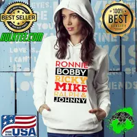 Ronnie Bobby Ricky Mike Ralph and Johnny T- Hoodie