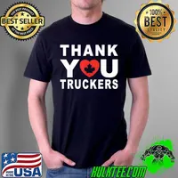 Thank you truckers Canada flag freedom convoy 2022 Unisex