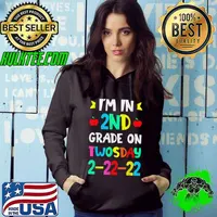 Top I'm In 2nd Grade On Twosday 2-22-22 February 22nd, 2022 T-Shirt