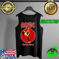 ACDC Back In Black Shirt Tank Top