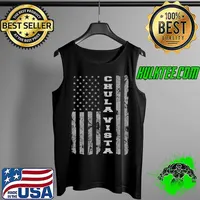 Chula Vista, California, American flag Premium T-Shirt Tank Top