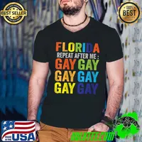 Florida Gay Say Gay Say Trans Stay Proud LGBTQ Gay Rights T-shirt