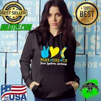 Hand Print Socks World Down Syndrome Awareness Day 21 March T-Shirt Hoodie