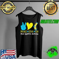 Hand Print Socks World Down Syndrome Awareness Day 21 March T-Shirt Tank Top