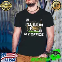I'll Be In My Office Gardener Hobby Gardening Horticulture T- Guys V Neck