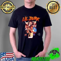 Lil durk vintage 90s bootleg rap style Unisex