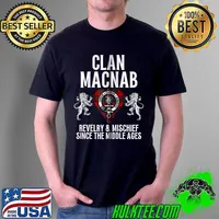 MacNab Clan Scottish Name Coat Of Arms Tartan Family Party T- Unisex