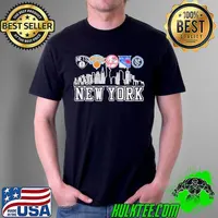 New york brooklyn and new york knicks and new york yankees and new york rangers and new york city Football club city Unisex