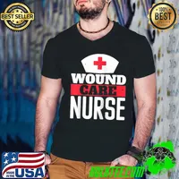 Nice Wound care nurse nursing healthcare T- Guys V Neck