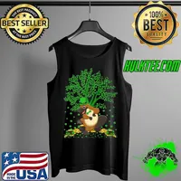 Original Platypus Lover Shamrock Tree Platypus St. Patrick's Day Premium T-Shirt Tank Top