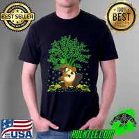 Original Platypus Lover Shamrock Tree Platypus St. Patrick's Day Premium T-Shirt Unisex