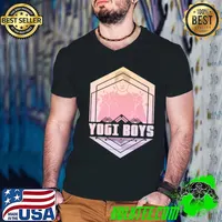 Premium Yogi Boys - Good Vibes Meditation Spirituality Indian Yoga Premium T-Shirt Guys V Neck