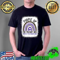 Purple Up For Military Kids Cool Month of the Military Child T-Shirt Unisex