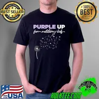 Purple up for Military Kids Month of the Military Child T-Shirt Unisex
