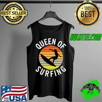 Queen of Surfing Wake Surfer vintage T- Tank Top