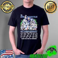 The seahawks 48th anniversary 1974 2022 thank you for the memories signatures Unisex