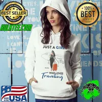 Travel Girl Just A Girl Who Loves Traveling Selena Hoodie