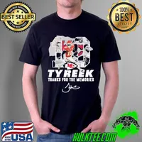 Tyreek hill thanks for the memories kansas city chiefs signature shirt