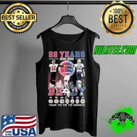 22 years 2000 2022 Mpa bay New engl Buccaneers Patriots Brady thank you for the memories Tank Top