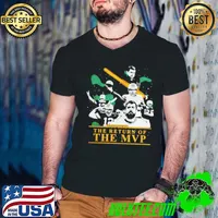 aaron-rodgers-green-bay-packers-the-return-of-the-mvp-shirt-classic-mens-t- Guys V Neck
