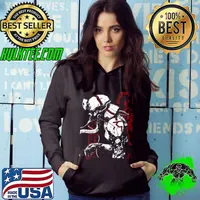 Cyberpunk cyborg soldier futuristic urban style Hoodie