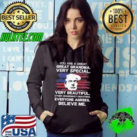 Grandma Trump funny Donald Trump grandmother gag Hoodie