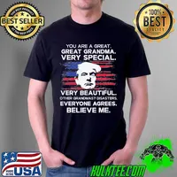 Grandma Trump funny Donald Trump grandmother gag Unisex