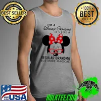 I'm A Disney Grandma IT's Like A Regular Grandma But More Magical Mickey Shirt Tank Top