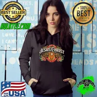 Lion of Judah Jesus Christ Savior Of The World T-Shirt Hoodie