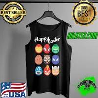 Marvel happy easter avengers easter eggs Tank Top