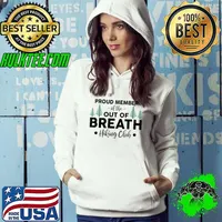Mountain Hiker Proud Member Of Out Of Breath Hiking Club T-Shirt Hoodie