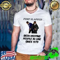 Slapped Humor Men Women Graphic Novelty Tees and More Will Smith Chris Rock Guys V Neck