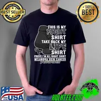 Support Squad Fight Shirt I Skin Cancer Melanocytes Melanoma Premium T-Shirt Unisex